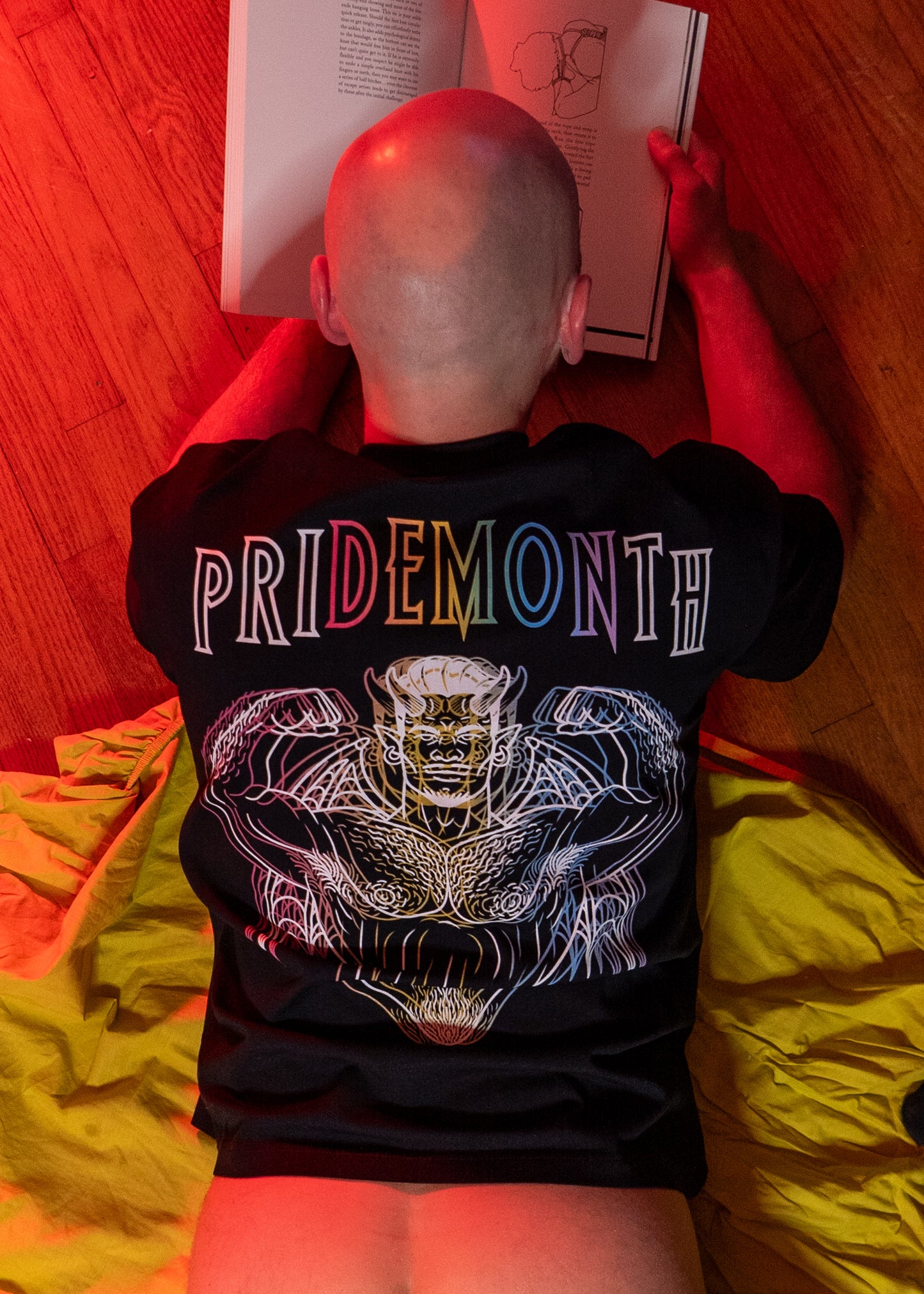 Pride Month Demon Oversized Tee